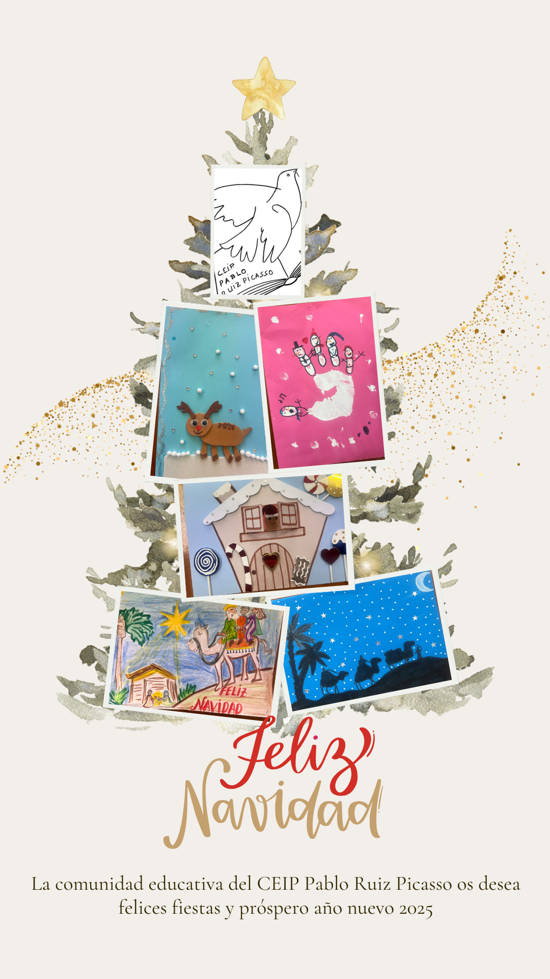 Una visita especial en el cole