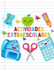 Actividades extraescolares no bonificadas